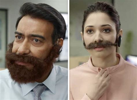 Ajay Devgn And Tamannaah Bhatia Engage In Self Promotion In The Latest Ad For Disneyhotstar