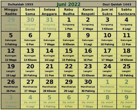 Kalender Bulan 6 2022 Kalender Hamburg