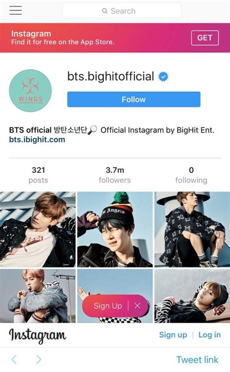 Bts Instagram Is Now Officaly Verified Armys Amino