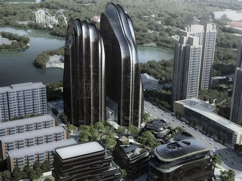 Mad Architects Break Ground On Mountainous Chaoyang Park Plaza In