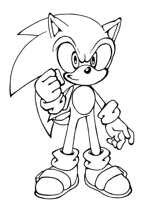 Resultado De Imagen Para Sonic Moderno Para Colorear Cartoon Coloring