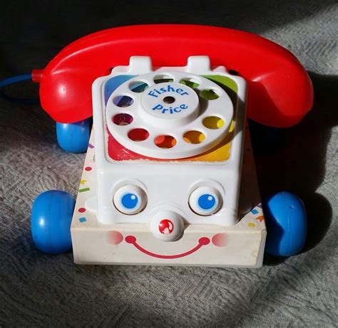 Vintage Fisher Price Toy Phone 1980s Version Childhood Etsy In 2021