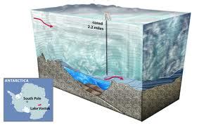 Kartenausschnitt mit subglacial lake vostok. The Vatic Project: Entrance of Base 211 on google earth