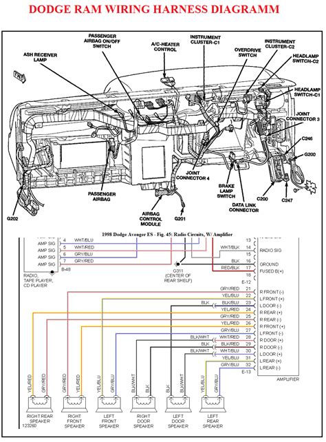 Dodge Ram Stereo Wiring Diagram