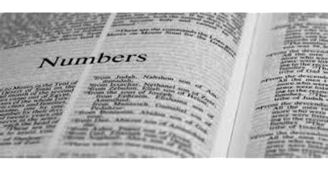 Numbers Bible 04 By Anonymous