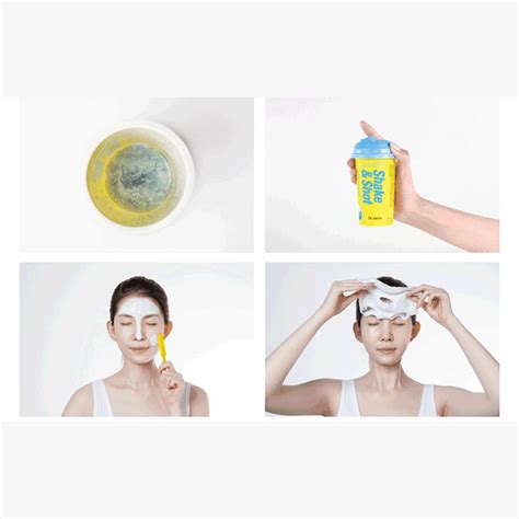 As the korean rubber mask sets, its innovative. Dr. Jart+ Dermask Shaking Rubber Mask #Hydro Shot - Hikoco