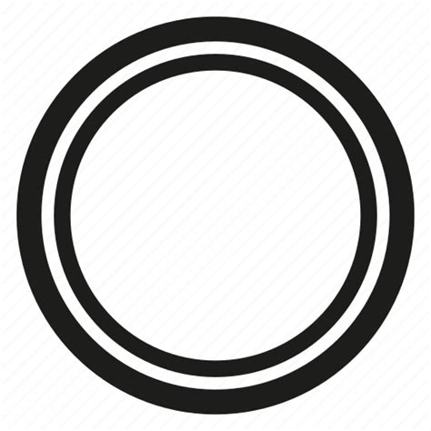 Circle Frame Round Window Icon