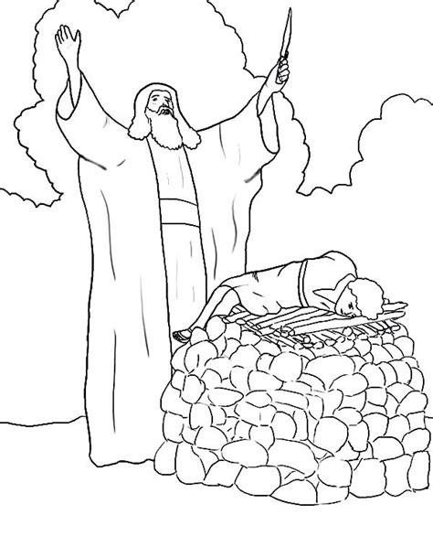 They are a great way to entertain children during travel or on a rainy day. Abraham And Isaac Coloring Page at GetColorings.com | Free ...