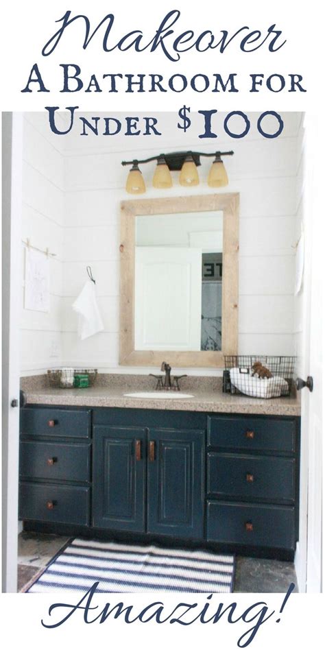 30 stylish bathroom decorating ideas under $100. My Budget Friendly Bathroom Makeover | Reveal | Diy ...