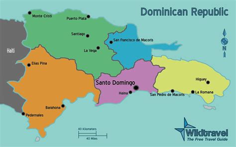 Map Of Dominican Republic Political Map Online