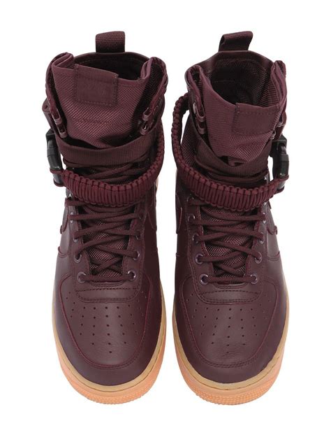 Nike air force 1 '07 lv8. Nike Leather Sf Air Force 1 High Top Sneakers for Men - Lyst