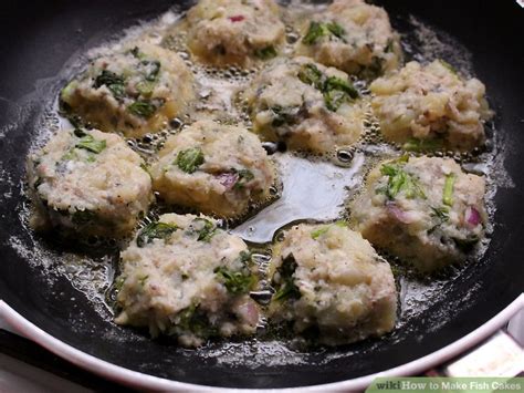 1/4 cup light mayonnaise, 1/4 cup plain greek if you've made this low carb salmon cakes, please give the recipe a star rating below and leave a. How to Make Fish Cakes: 11 Steps (with Pictures) - wikiHow