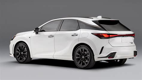 New Lexus Rx 500h 2023 In Sport White First Look Exterior