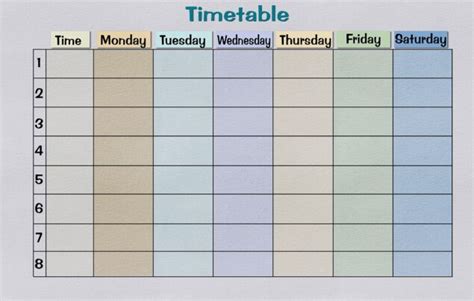 How To Make A Timetable For Schoolwork Studybox