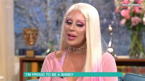 Itv This Morning Fans Stunned By Bimbo Adult Film Star Who Spent £15k