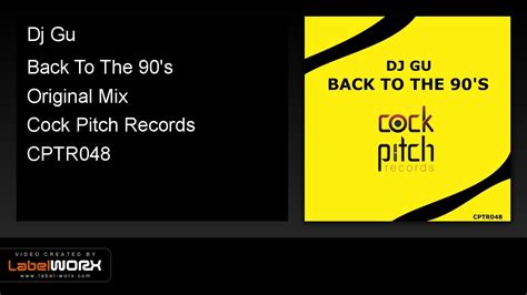 Dj Gu Back To The 90s Original Mix Youtube