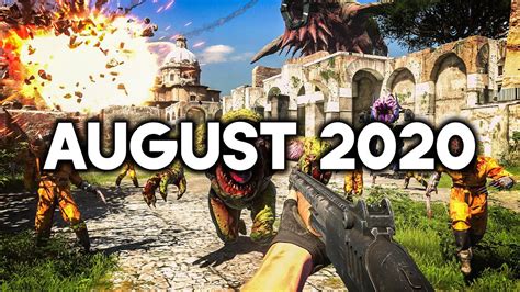 Top 12 Upcoming Games Of August 2020