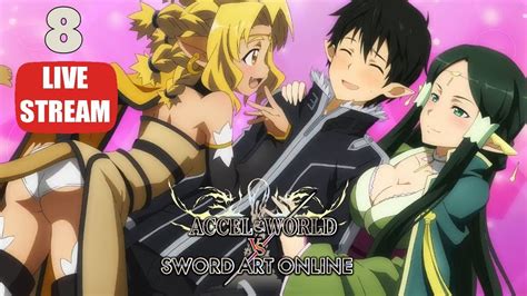 Kirito Is A Lady Magnet Accel World Vs Sword Art Online Ps4 Ps