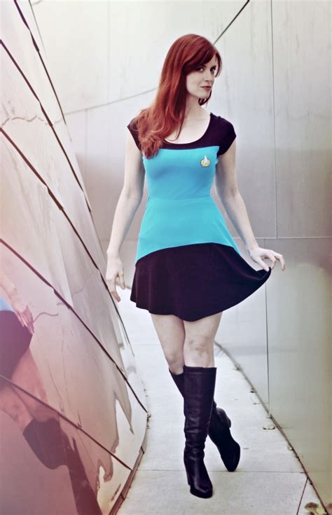 Star Trek Fashion With The Dweeb Darlings Fashionably Nerdy