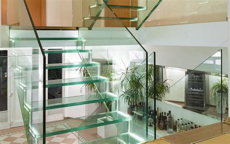 All Glass Staircase In Neustadt At The Eastern Coast Of