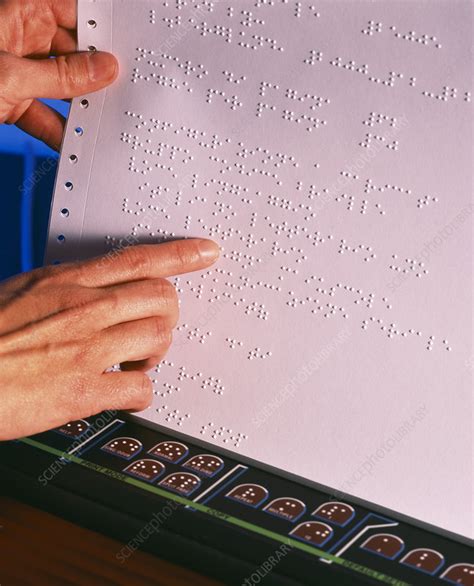 Braille Printer Stock Image M3610092 Science Photo Library
