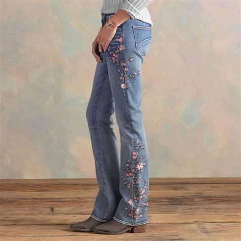 Kelly Cherry Blossom Jeans Sundance Catalog