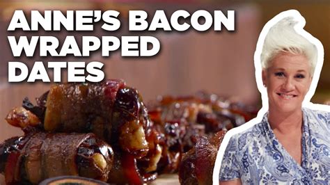 Anne Burrells Bacon Wrapped Dates Secrets Of A Restaurant Chef Food Network Youtube