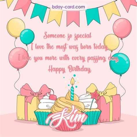 Birthday Images For Kim Free Happy Bday Pictures And Photos Bday Card Com