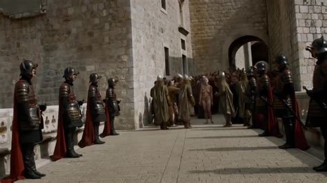 Game Of Thrones Cerseis Walk Of Shame Nudity Sexually And Explicit