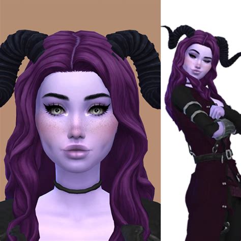 I Made Lilla My Tiefling Rogue In My Dandd Game In The Sims Rsims4