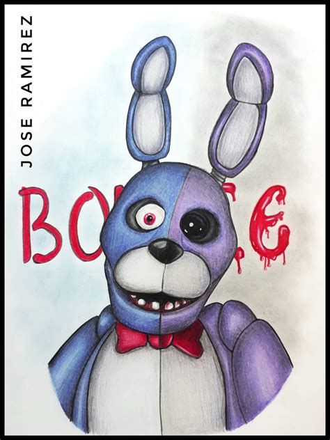 Bonnie Fnaf🐰 Dibujarte Amino