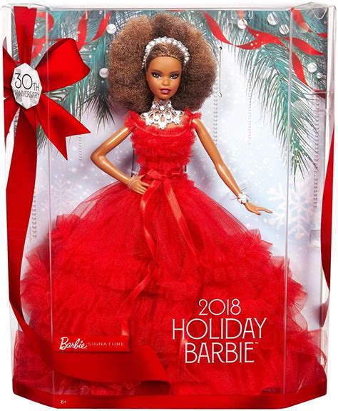 Barbie Signature 2020 Holiday Collector Doll Black Hair Dayholie