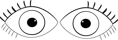 Images Of Eyes Black And White Clipart Clipartix