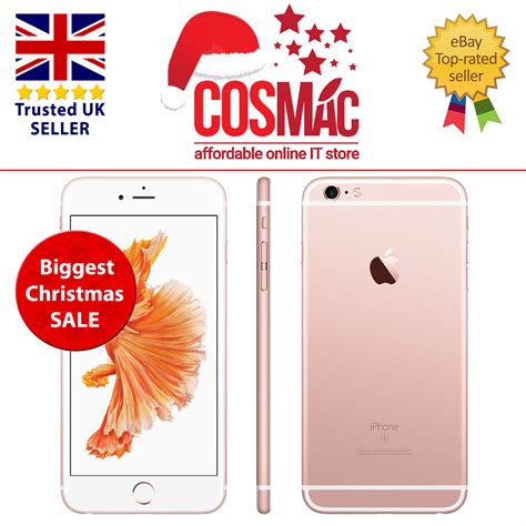 Apple Iphone 6s Plus 16gb Rose Gold Unlocked Sim Free A Grade 12