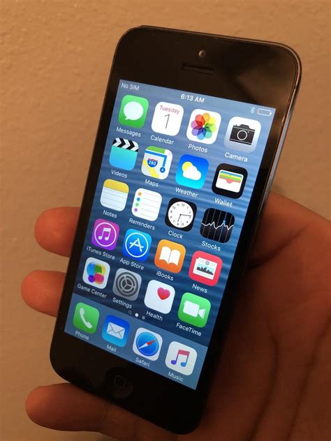 Apple Iphone 5 Unlocked Black 16gb A1428 Lrpl40683 Swappa