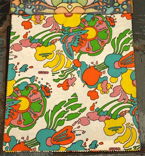 Original 1960s Jc Penneys Peter Max Fabric Store Display