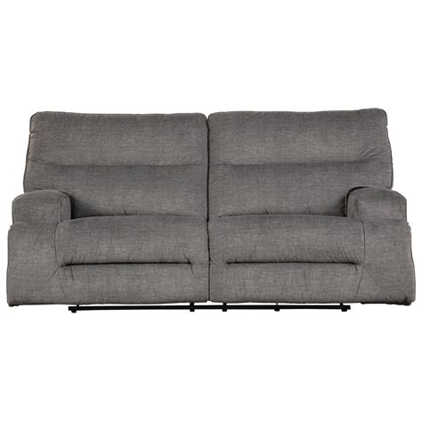 Ashley Coombs Contemporary 2 Seat Reclining Sofa Godby Home