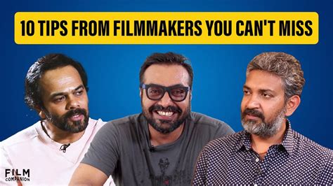 Movie Making Tips For Aspiring Filmmakers Karan Johar Anurag