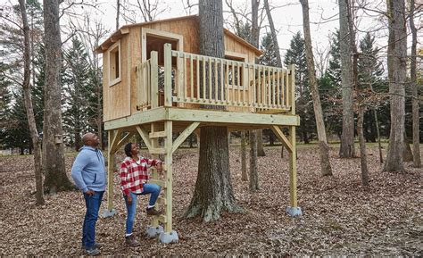 How To Build A Treehouse In One Tree Encycloall