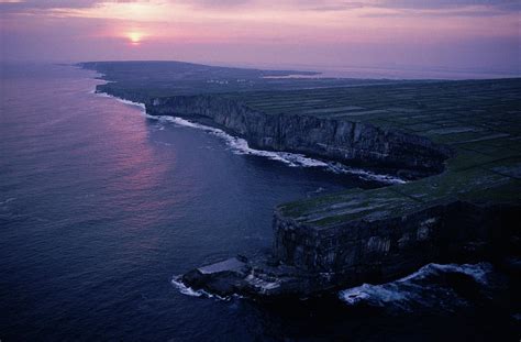 Aerial Coast Ocean Sea Ireland Islands Photograph By Susie Post Rust