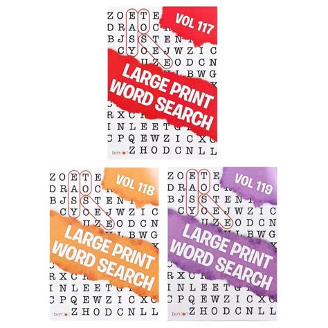 Display Product Reviews For Bendon Large Print Word Search