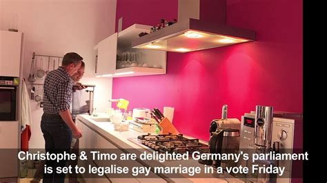 Germanys Gay Couples Hopeful Ahead Of Same Sex Marriage Vote Video Dailymotion