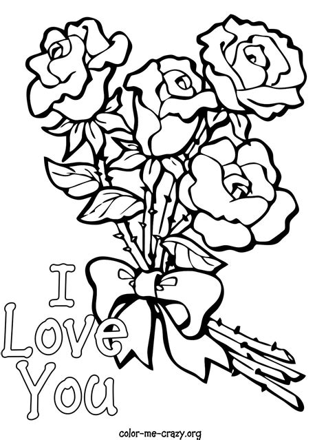 Printable Valentines To Color