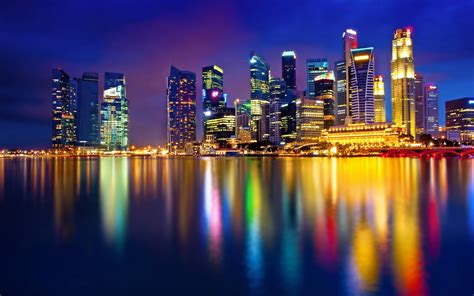 Singapore Cityscape Hd World 4k Wallpapers Images Backgrounds