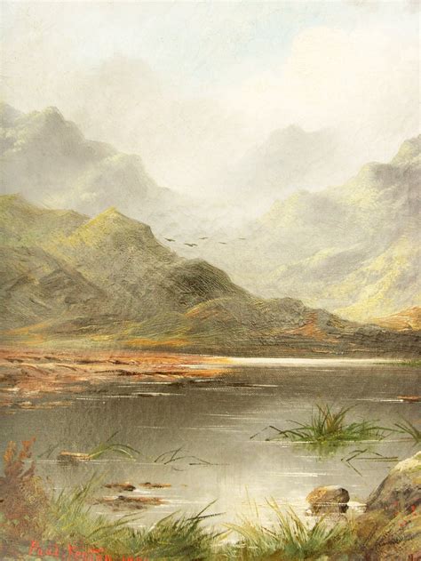 Antiques Atlas Scottish Landscape Oil Painting Of Loch Awe C1903