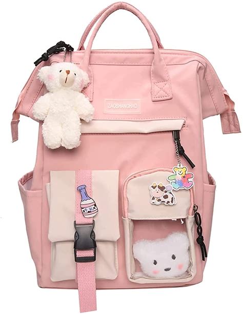 Buy Azzeellkawaii Backpack With Cute Accessories Kawaii Pin Large