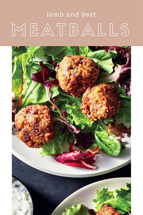 These Meatballs Are A Great Example Of Using Meat As A Supporting Player Bulgur And Beet Play