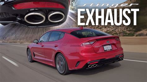 2018 Kia Stinger Gt Exhaust Sema Stinger Gt Borla Exhaust Pure