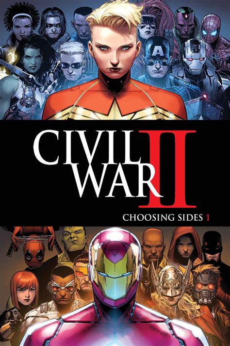 Marvel Unveils Its Civil War Ii Tie Ins Nerdist