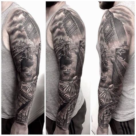 “really Enjoy This London Themed Sleeve I Worked On Last Year